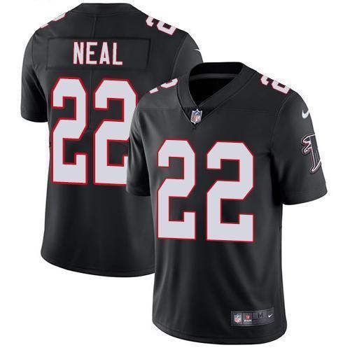 Nike Atlanta Falcons #22 Keanu Neal Black Alternate Stitched NFL Vapor Untouchable Limited Jersey