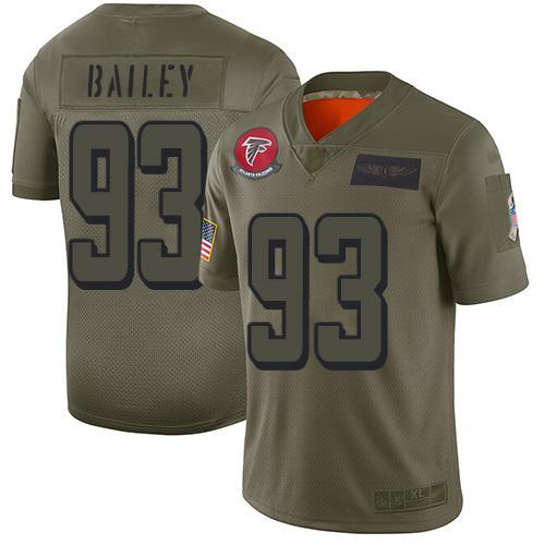 Nike Atlanta Falcons #93 Allen Bailey Camo Stitched NFL Limited 2019 Salute To Service Jersey
