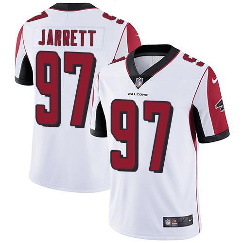 Nike Atlanta Falcons #97 Grady Jarrett White Stitched NFL Vapor Untouchable Limited Jersey