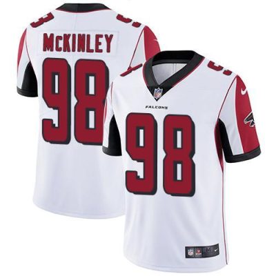 Nike Atlanta Falcons #98 Takkarist McKinley White Stitched NFL Vapor Untouchable Limited Jersey