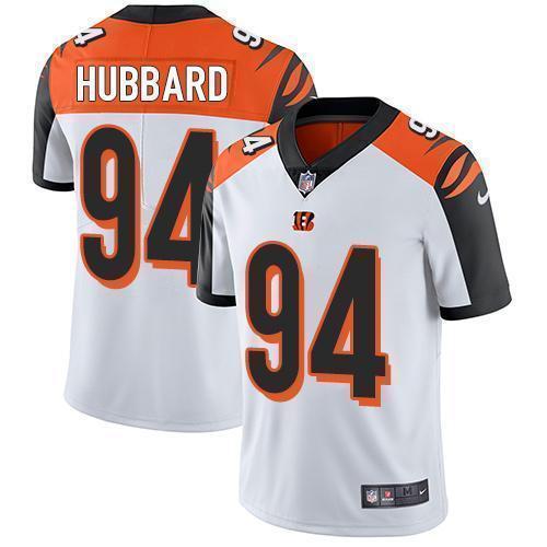 Nike Bengals #94 Sam Hubbard White Stitched NFL Vapor Untouchable Limited Jersey