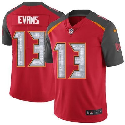 Nike Buccaneers #13 Mike Evans Red Team Color Stitched NFL Vapor Untouchable Limited Jersey