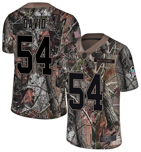 Nike Buccaneers #54 Lavonte David Camo Stitched NFL Limited Rush Realtree Jersey