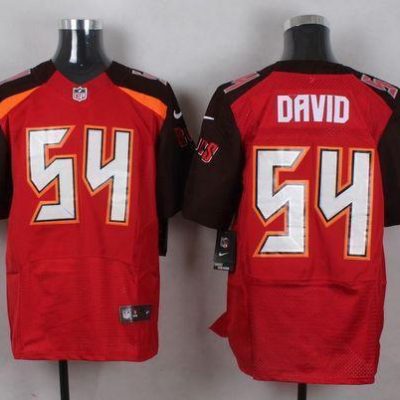 Nike Buccaneers #54 Lavonte David Red Team Color Stitched NFL New Elite Jersey