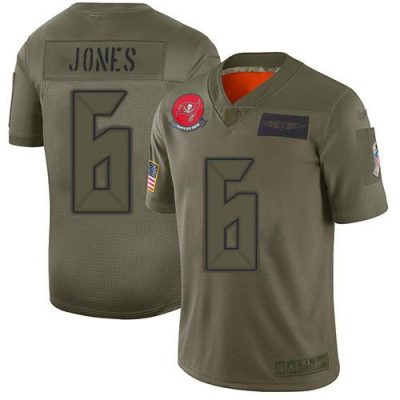 Nike Buccaneers #6 Julio Jones Camo Stitched NFL Limited 2019 Salute To Service Jersey