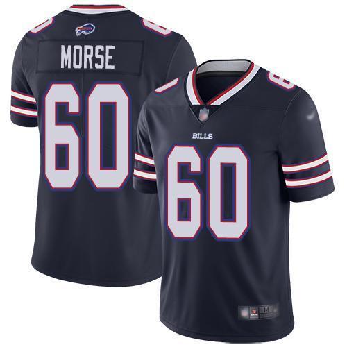 Buffalo Bills #60 Mitch Morse Navy Stitched NFL Limited Inverted Legend Jersey