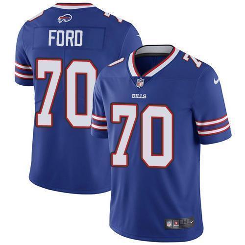 Buffalo Bills #70 Cody Ford Royal Blue Team Color Stitched NFL Vapor Untouchable Limited Jersey