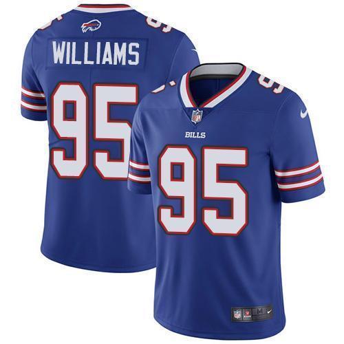 Buffalo Bills #95 Kyle Williams Royal Blue Team Color Stitched NFL Vapor Untouchable Limited Jersey
