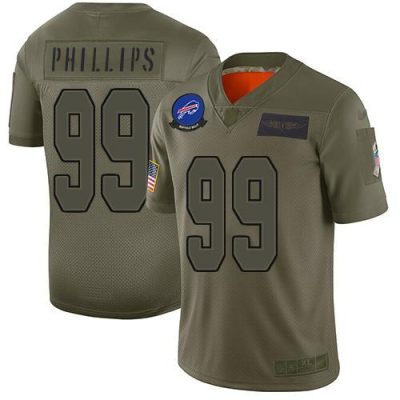 Buffalo Bills #99 Harrison Phillips Camo Stitched NFL Limited 2019 Salute To Service Jersey