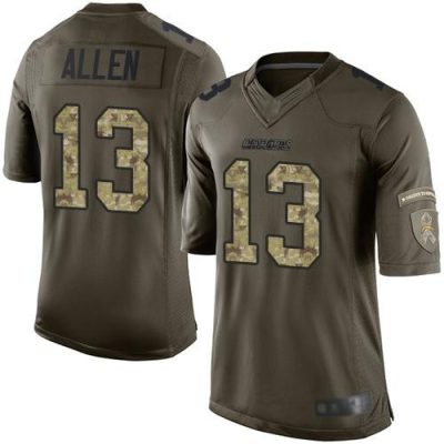 Nike Chargers #13 Keenan Allen Green Stitched NFL Limited 2015 Salute To Service Jersey