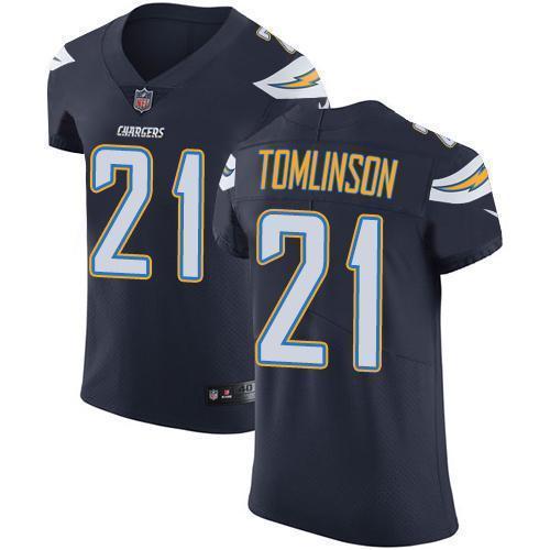 Nike Chargers #21 LaDainian Tomlinson Navy Blue Team Color Stitched NFL Vapor Untouchable Elite Jersey