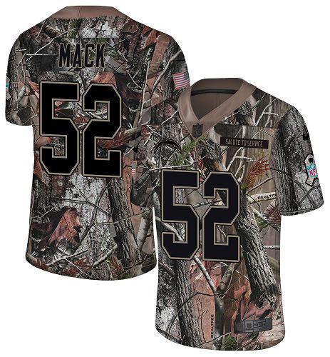 Nike Chargers #52 Khalil Mack Camo Stitched NFL Limited Rush Realtree Jersey