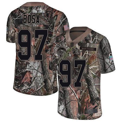 Nike Chargers #97 Joey Bosa Camo Stitched NFL Limited Rush Realtree Jersey