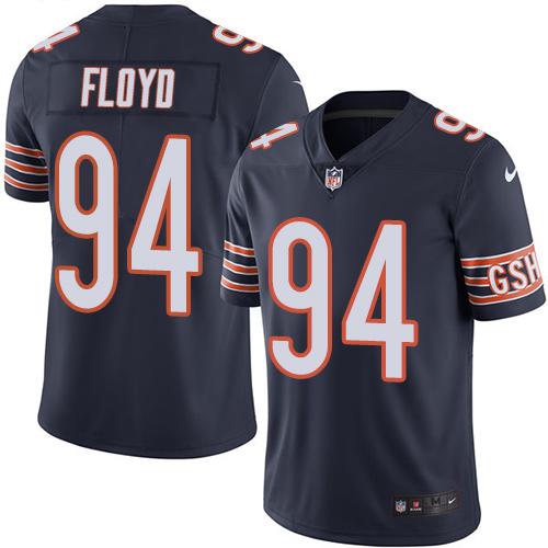 Nike Chicago Bears #94 Leonard Floyd Navy Blue Team Color Stitched NFL Vapor Untouchable Limited Jersey