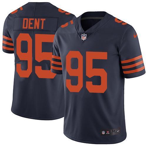 Nike Chicago Bears #95 Richard Dent Navy Blue Alternate Stitched NFL Vapor Untouchable Limited Jersey