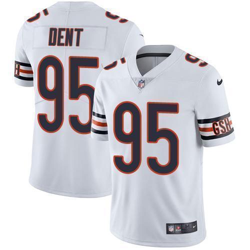 Nike Chicago Bears #95 Richard Dent White Stitched NFL Vapor Untouchable Limited Jersey