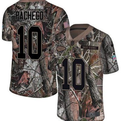 Nike Chiefs #10 Isiah Pacheco Camo Stitched NFL Limited Rush Realtree Jersey