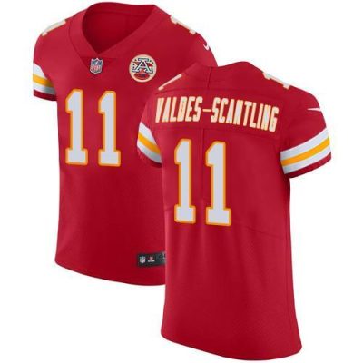 Nike Chiefs #11 Marquez Valdes-Scantling Red Team Color Stitched NFL Vapor Untouchable Elite Jersey