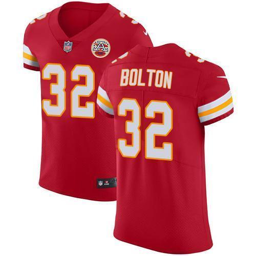 Nike Chiefs #32 Nick Bolton Red Team Color Stitched NFL Vapor Untouchable Elite Jersey