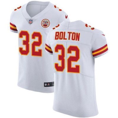 Nike Chiefs #32 Nick Bolton White Stitched NFL Vapor Untouchable Elite Jersey