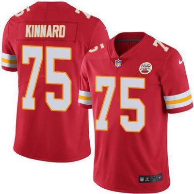 Nike Chiefs #75 Darian Kinnard Red Team Color Stitched NFL Vapor Untouchable Limited Jersey