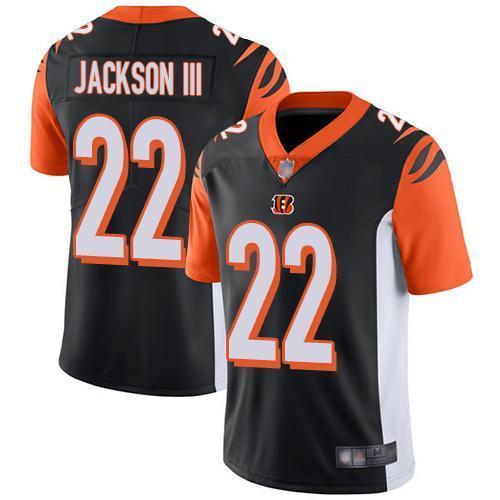 Nike Cincinnati Bengals #22 William Jackson III Black Team Color Stitched NFL Vapor Untouchable Limited Jersey