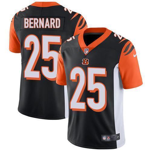 Nike Cincinnati Bengals #25 Giovani Bernard Black Team Color Stitched NFL Vapor Untouchable Limited Jersey