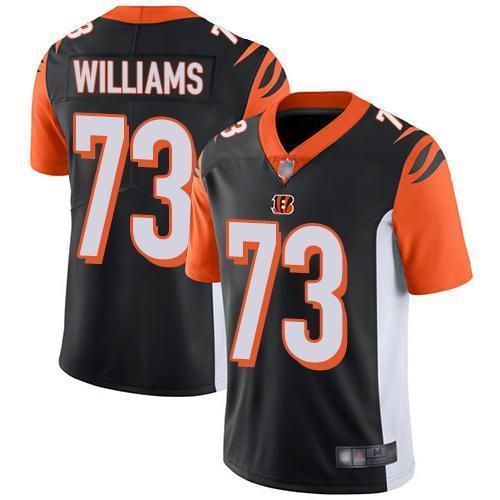 Nike Cincinnati Bengals #73 Jonah Williams Black Team Color Stitched NFL Vapor Untouchable Limited Jersey