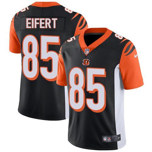 Nike Cincinnati Bengals #85 Tyler Eifert Black Team Color Stitched NFL Vapor Untouchable Limited Jersey