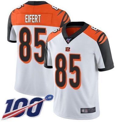 Nike Cincinnati Bengals #85 Tyler Eifert White Stitched NFL 100th Season Vapor Limited Jersey
