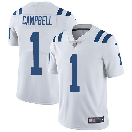 Nike Colts #1 Parris Campbell Nike White Retired Player Limited Jersey