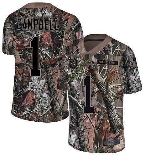 Nike Colts #1 Parris Campbell Camo Stitched NFL Limited Rush Realtree Jersey