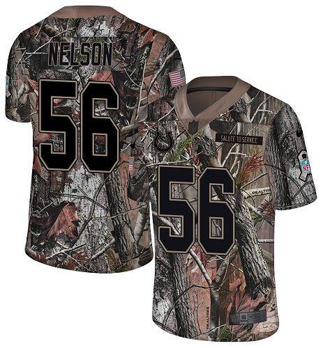 Nike Colts #56 Quenton Nelson Camo Stitched NFL Limited Rush Realtree Jersey