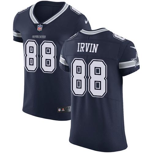 Nike Cowboys #88 Michael Irvin Navy Blue Team Color Stitched NFL Vapor Untouchable Elite Jersey