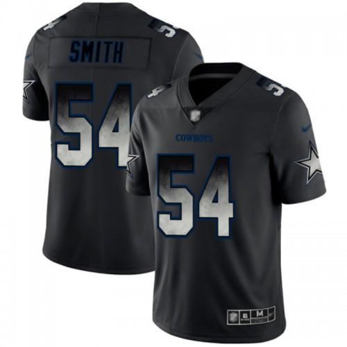 Nike Dallas Cowboys #54 Jaylon Smith Black Stitched NFL Vapor Untouchable Limited Smoke Fashion Jersey