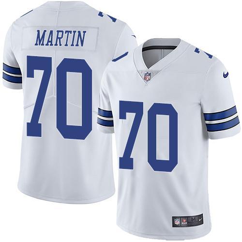Nike Dallas Cowboys #70 Zack Martin White Stitched NFL Vapor Untouchable Limited Jersey
