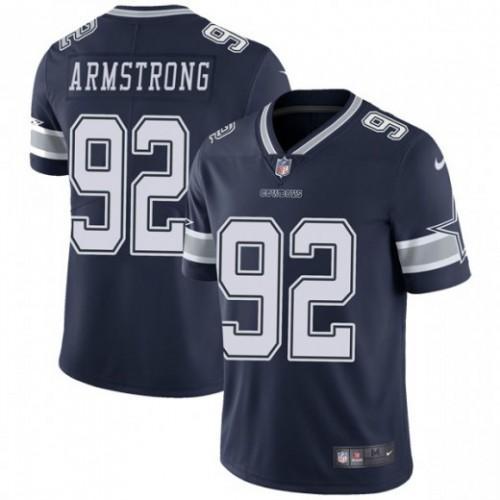 Nike Dallas Cowboys #92 Dorance Armstrong Navy Blue Team Color Stitched NFL Vapor Untouchable Limited Jersey