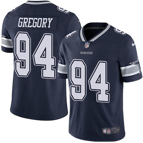 Nike Dallas Cowboys #94 Randy Gregory Navy Blue Team Color Stitched NFL Vapor Untouchable Limited Jersey