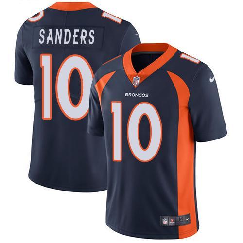 Nike Denver Broncos #10 Emmanuel Sanders Navy Blue Alternate Stitched NFL Vapor Untouchable Limited Jersey