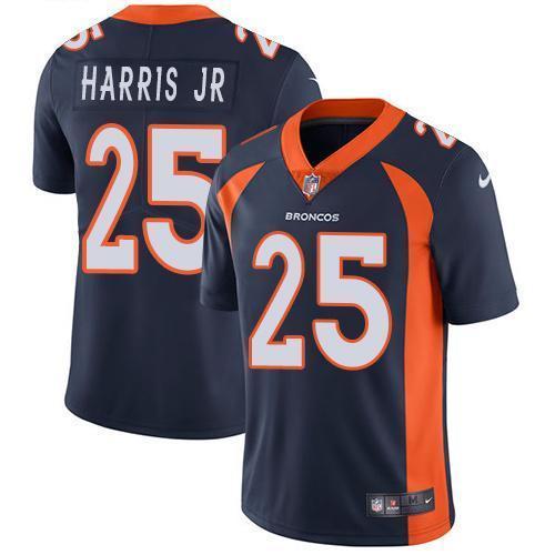 Nike Denver Broncos #25 Chris Harris Jr Navy Blue Alternate Stitched NFL Vapor Untouchable Limited Jersey