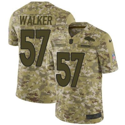 Nike Denver Broncos #57 Demarcus Walker Camo Stitched NFL Limited 2018 Salute To Service Jersey