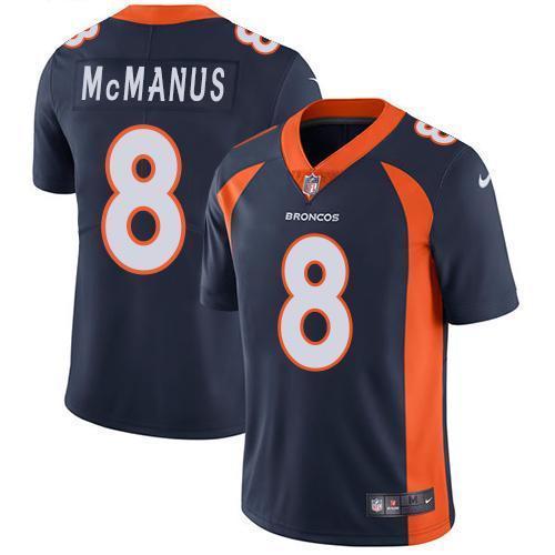 Nike Denver Broncos #8 Brandon McManus Navy Blue Alternate Stitched NFL Vapor Untouchable Limited Jersey
