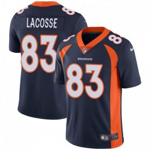 Nike Denver Broncos #83 Matt LaCosse Navy Blue Alternate Stitched NFL Vapor Untouchable Limited Jersey