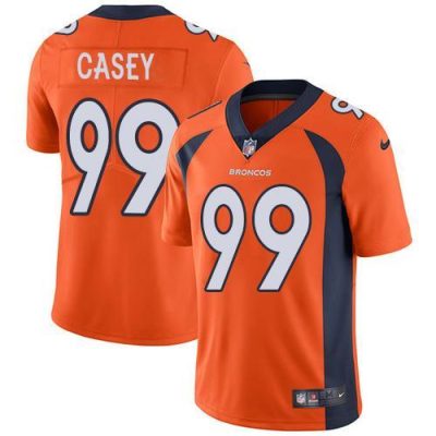 Nike Denver Broncos #99 Jurrell Casey Orange Team Color Stitched NFL Vapor Untouchable Limited Jersey