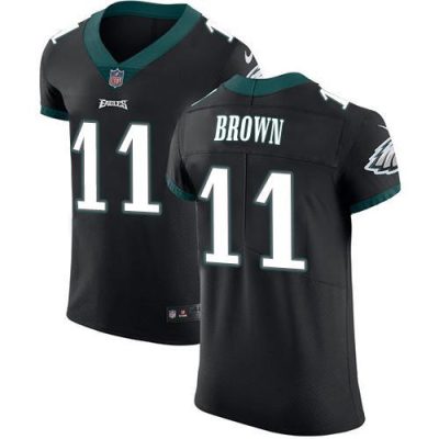 Philadelphia Eagles #11 A.J. Brown Black Alternate Stitched NFL New Elite Jersey