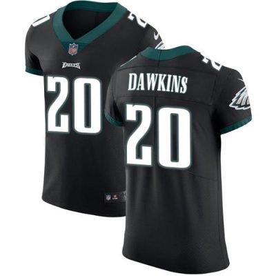 Philadelphia Eagles #20 Brian Dawkins Black Alternate Stitched NFL Vapor Untouchable Elite Jersey