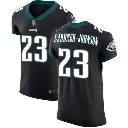 Philadelphia Eagles #23 C.J. Gardner-Johnson Black Alternate Stitched NFL New Elite Jersey