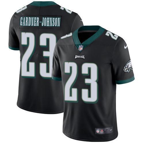 Philadelphia Eagles #23 C.J. Gardner-Johnson Black Alternate Stitched NFL Vapor Untouchable Limited Jersey