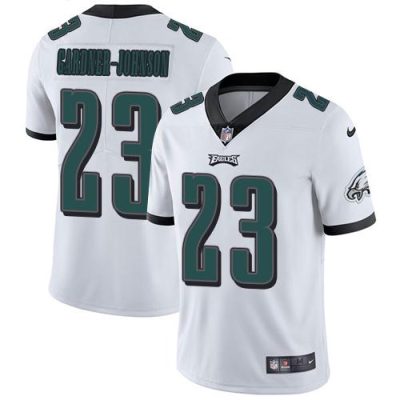 Philadelphia Eagles #23 C.J. Gardner-Johnson White Stitched NFL Vapor Untouchable Limited Jersey