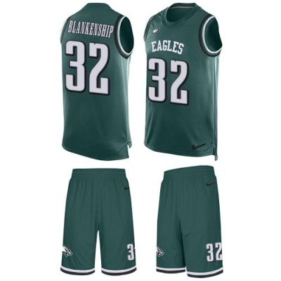 Philadelphia Eagles #32 Reed Blankenship Green Team Color Stitched NFL Limited Tank Top Suit Jersey